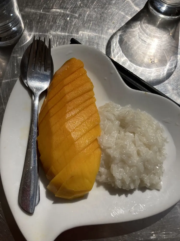 Riz Gluant À la Mangue
